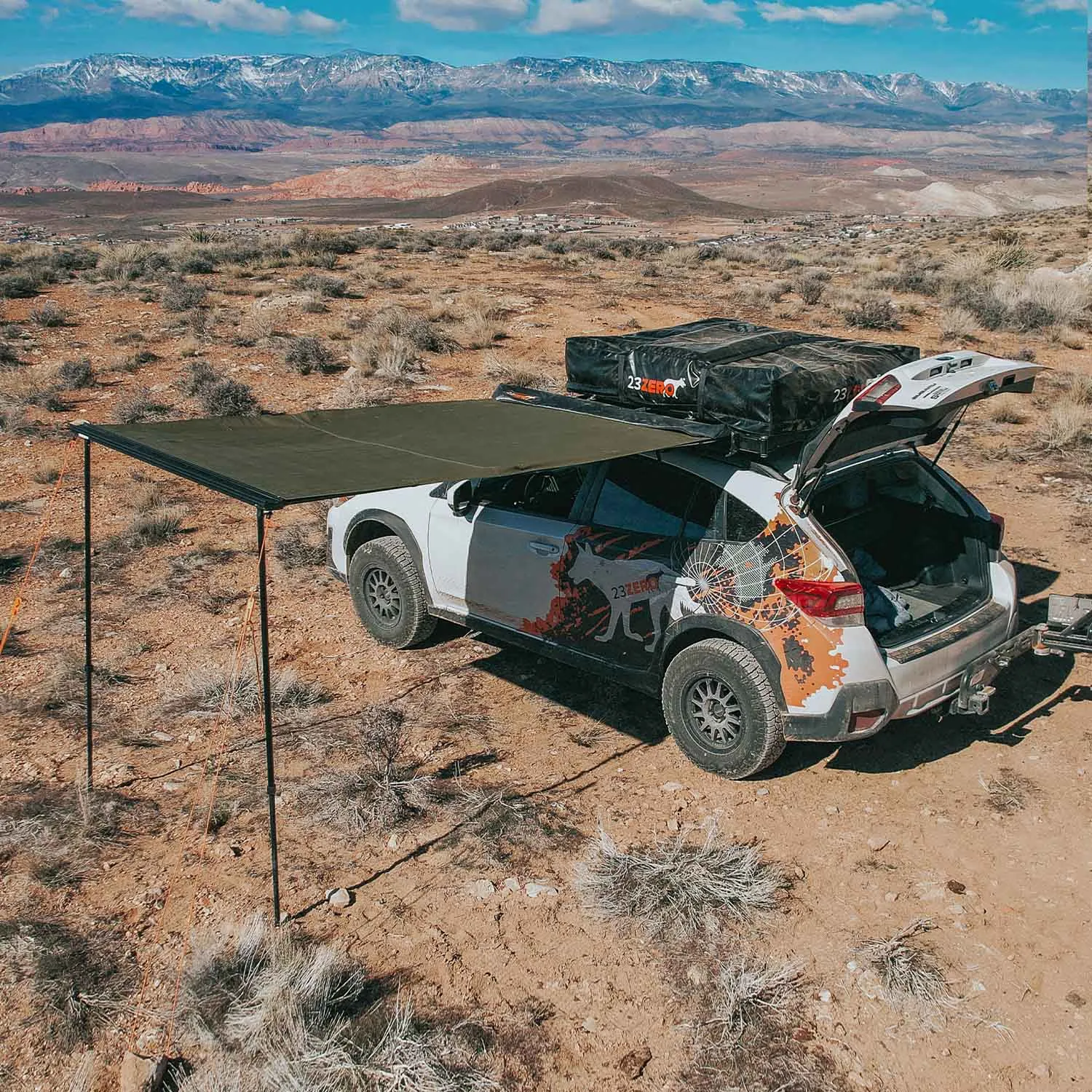 BUSHMAN 78” CAR AWNING CANOPY 78″X98″