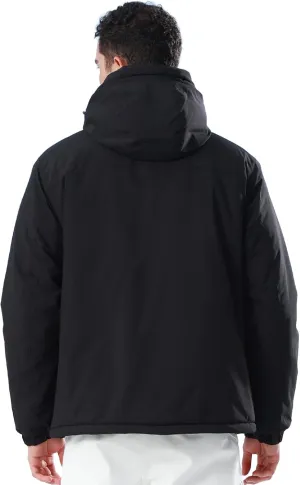 CAMEL CROWN Men's Winter Ski Jacket Mountain Snow Coats Waterproof Detachable Hood Windproof Fleece Rain Jackets