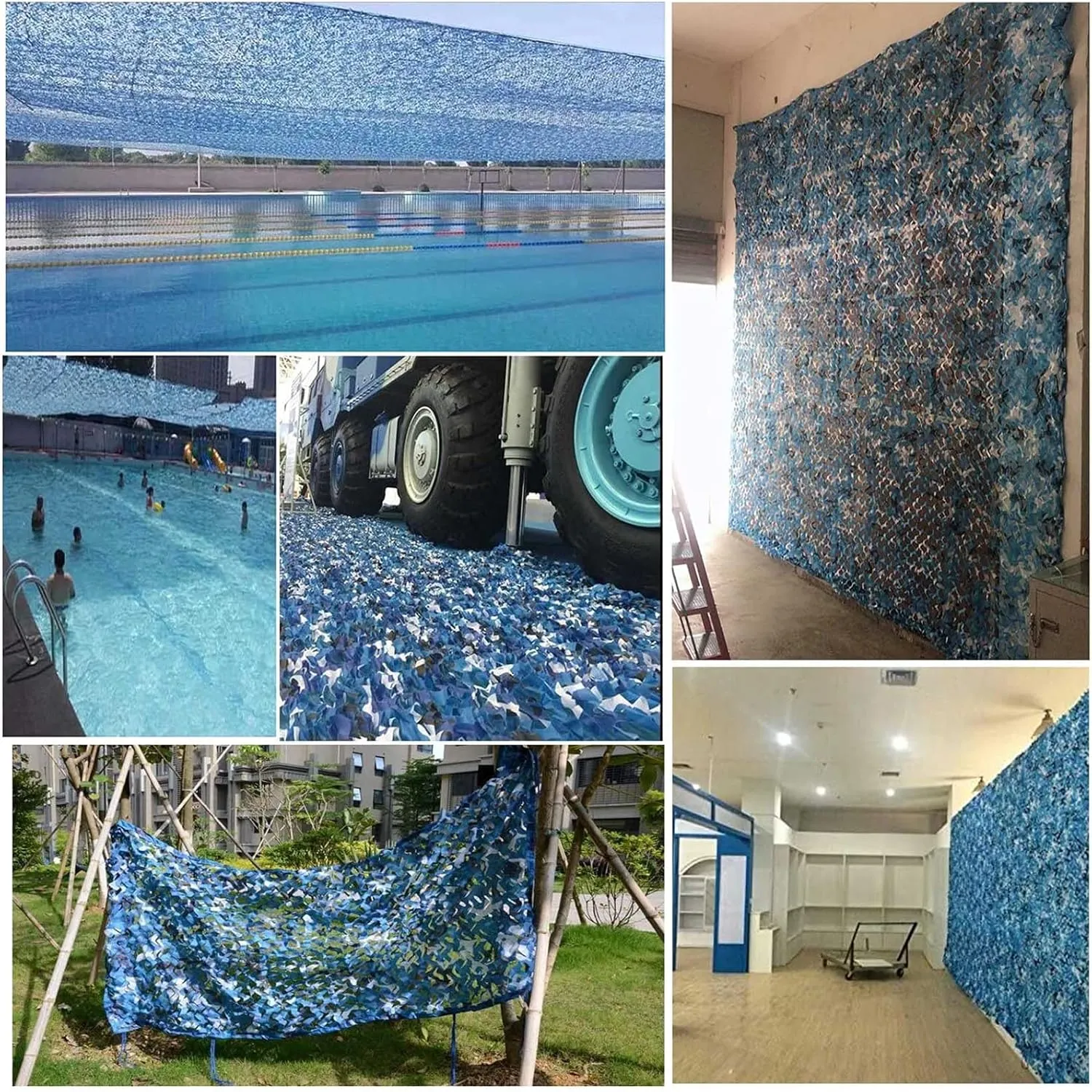 Camo Netting for Kids,Shade Camouflage Net,Camping Camouflage Netting,Hidden Military Photography,Sunblock Canopy,Windproof Curtain,Light,Durable,Customizable