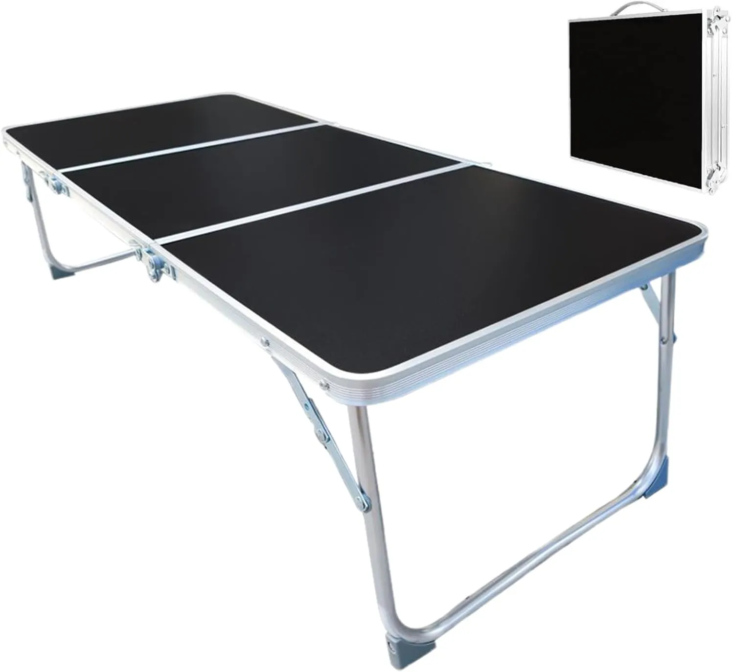 Camping Folding Table - Aluminum Alloy Portable Folding Table | Camping Accessory with Handles Outdoor Desk for Lawn Park Patio Cooking Home Beach Adventures Garden Travel Gatherings Dining