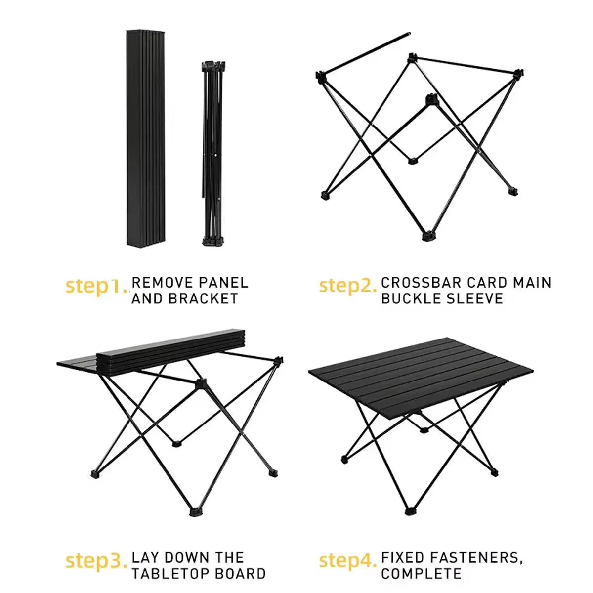 Camping Folding Table Picnic Outdoor Foldable Tables Aluminium Portable BBQ Desk
