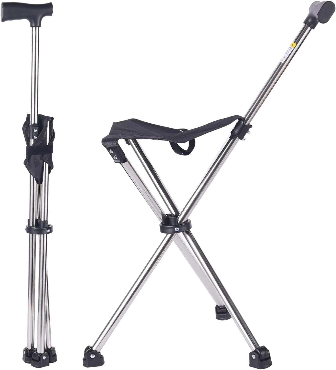 Cane with seat,Walking Stick,Foldable Chair,Hiking Stick,Camping,Hiking,Walking Cane Chair,Walking Stick with seat,Seatable Crutch Stool,Stick Chair（87cm）