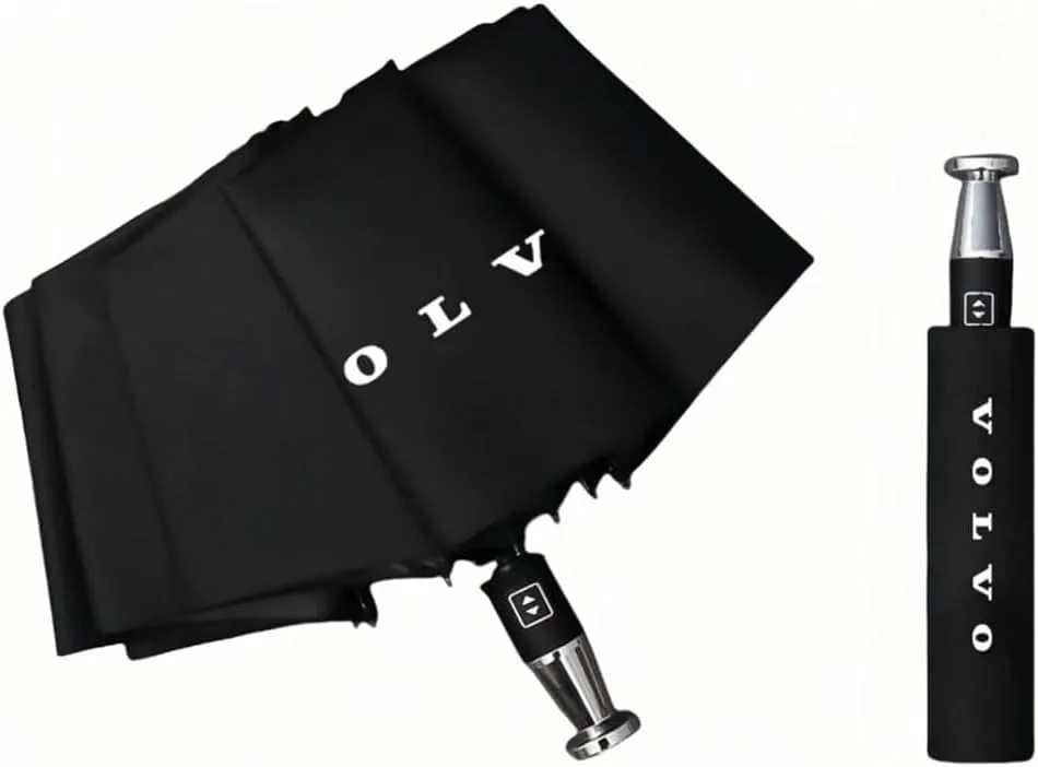 Car Umbrella for Volvo S40 2004-2012, Automatic Folding Umbrella with Sun Protection Rainproof Windproof
