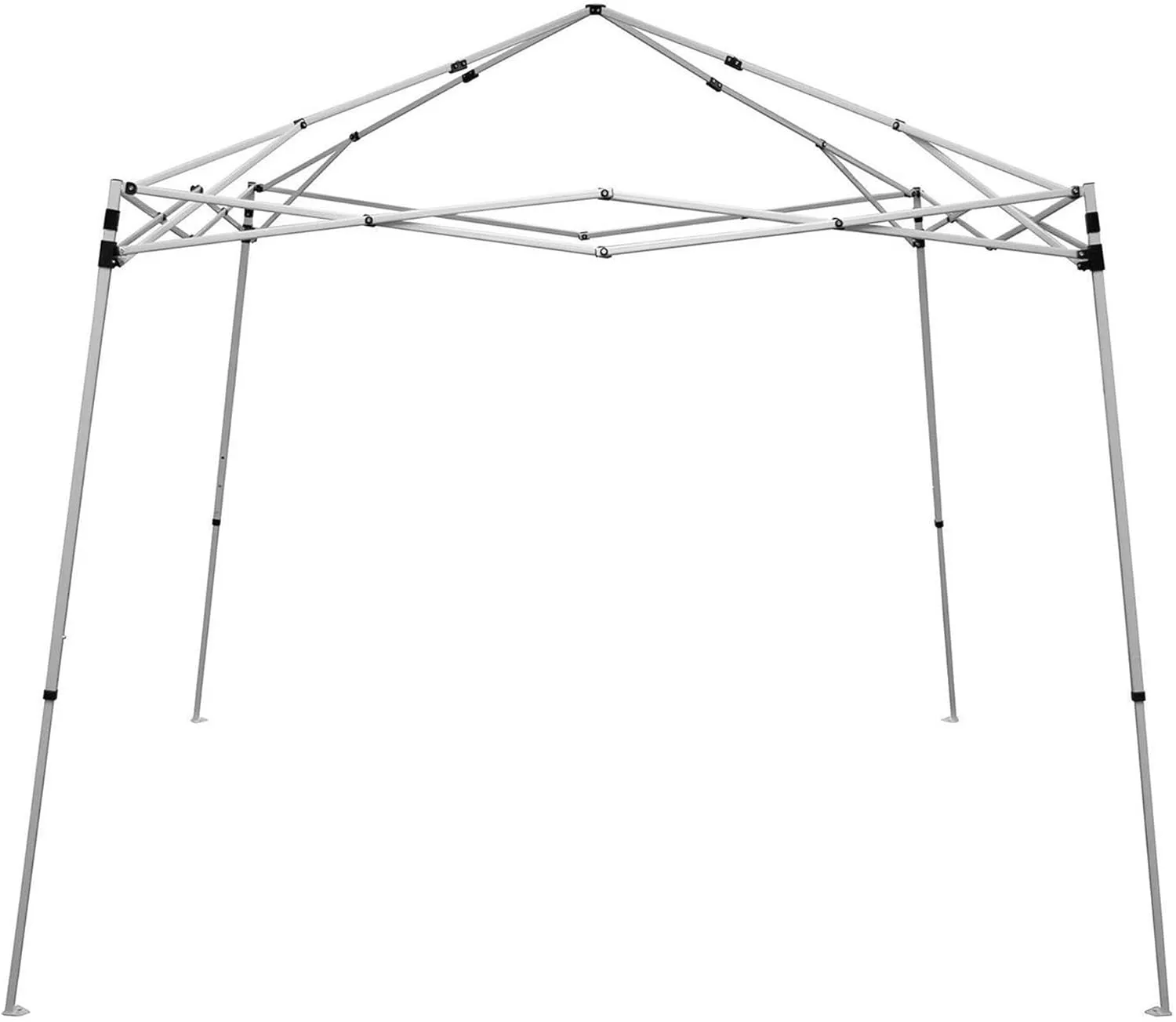 Caravan Canopy Sports 21007800020, 10'x10' Base 8'x8' top, Blue