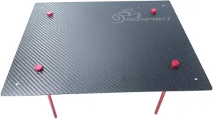 Carbon Fiber Outdoor Bracket Platform Aluminum Alloy Folding Table Multi-Function Portable Outdoor Camping Tableware BBQ Household Table