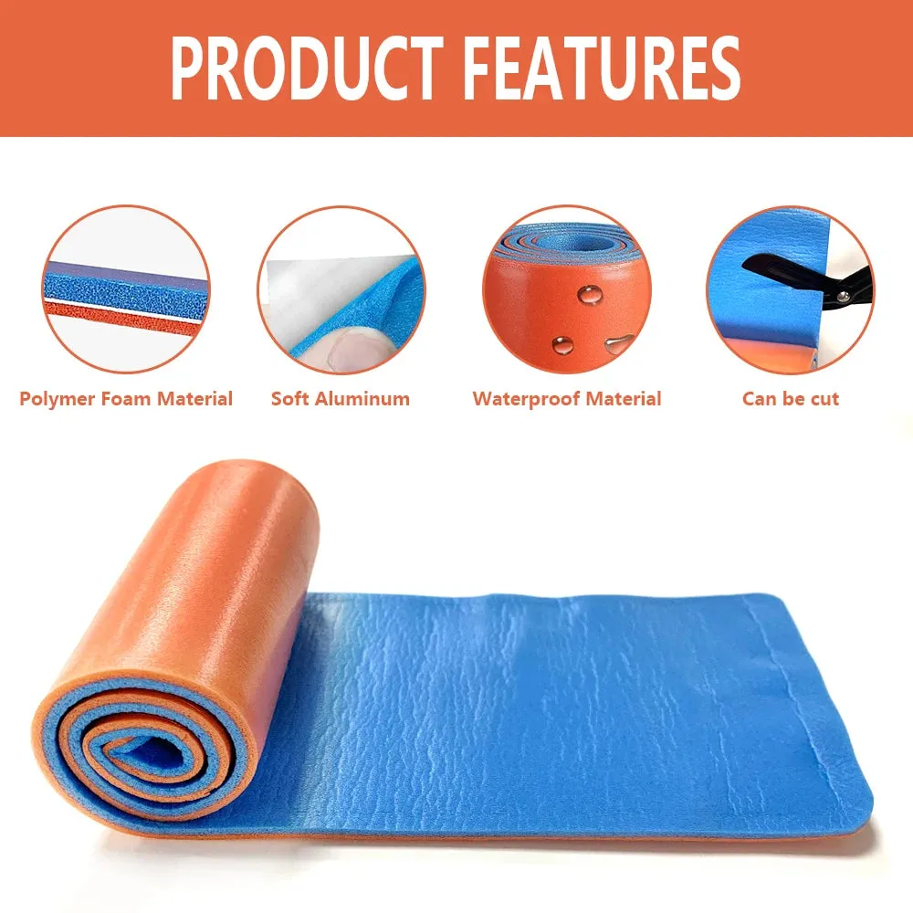 CARBOU Aluminum First Aid Splint Roll - Portable Aid