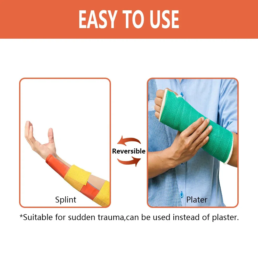 CARBOU Aluminum First Aid Splint Roll - Portable Aid