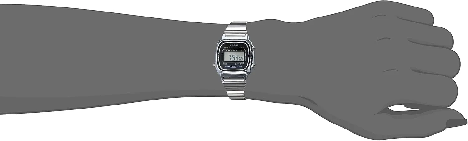 Casio LF20W G-Shock Series | Unisex Digital Watch | Black | WR | 1/100 SEC Stopwatch | World Time | LED Light | Full Auto Calendar | Regular Time Keeping (HR, Min, SEC, PM, Date, Day) | 3 Year Battery