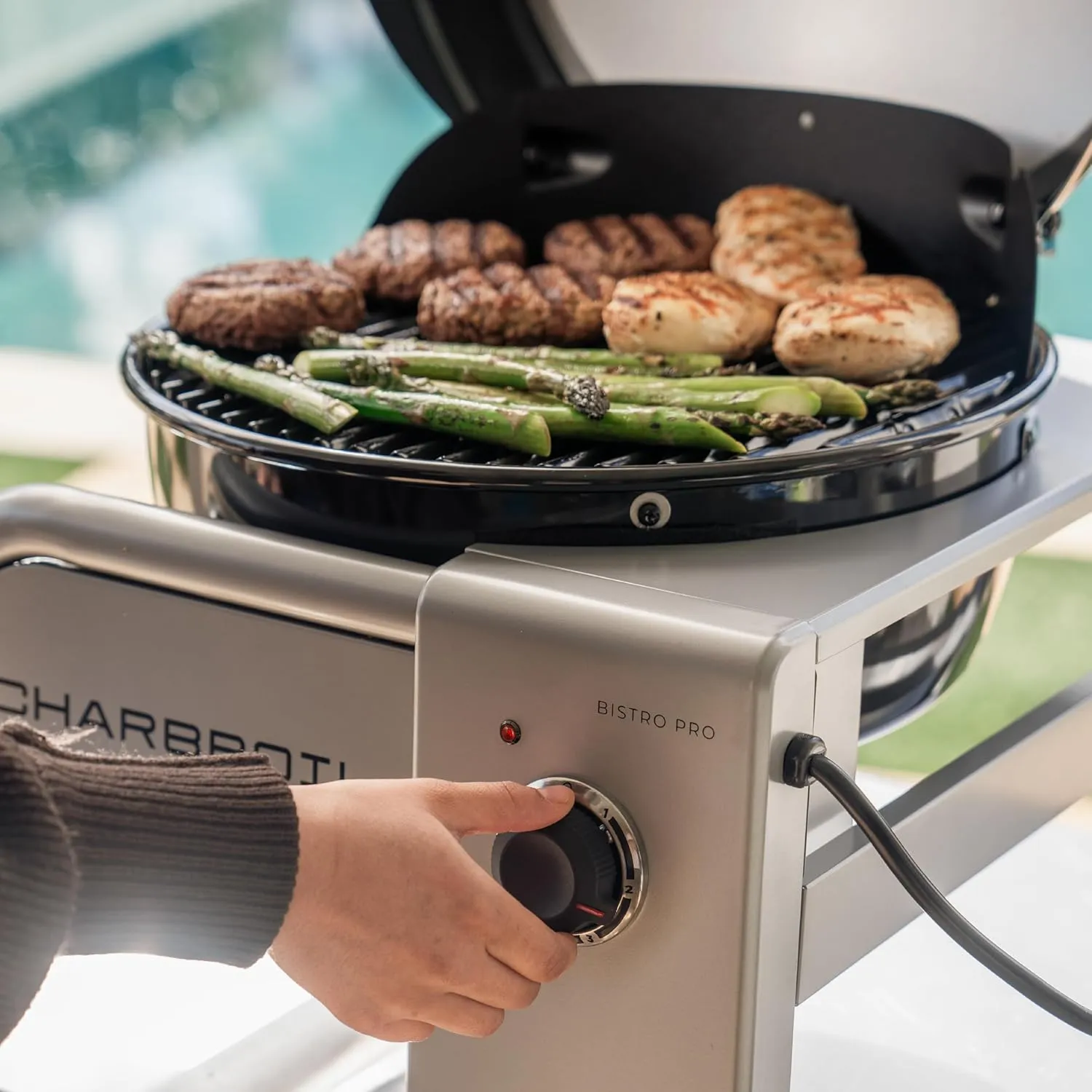 Charbroil® Bistro Pro™ Tabletop Electric Grill, Black - 25302149