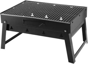 Charcoal Barbecue Grill Portable, Lovers Travel, Parks, Beaches and Other Kebab Camping Cooking Perfect Folding
