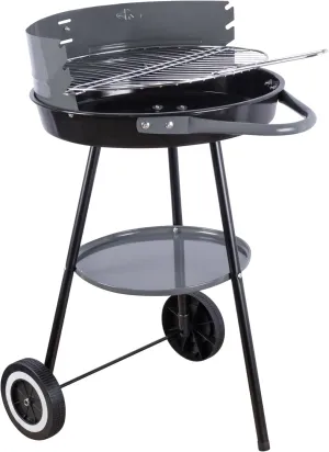 Charcoal grill, 15.35inch portable outdoor grill, suitable for outdoor camping, backyard, picnics