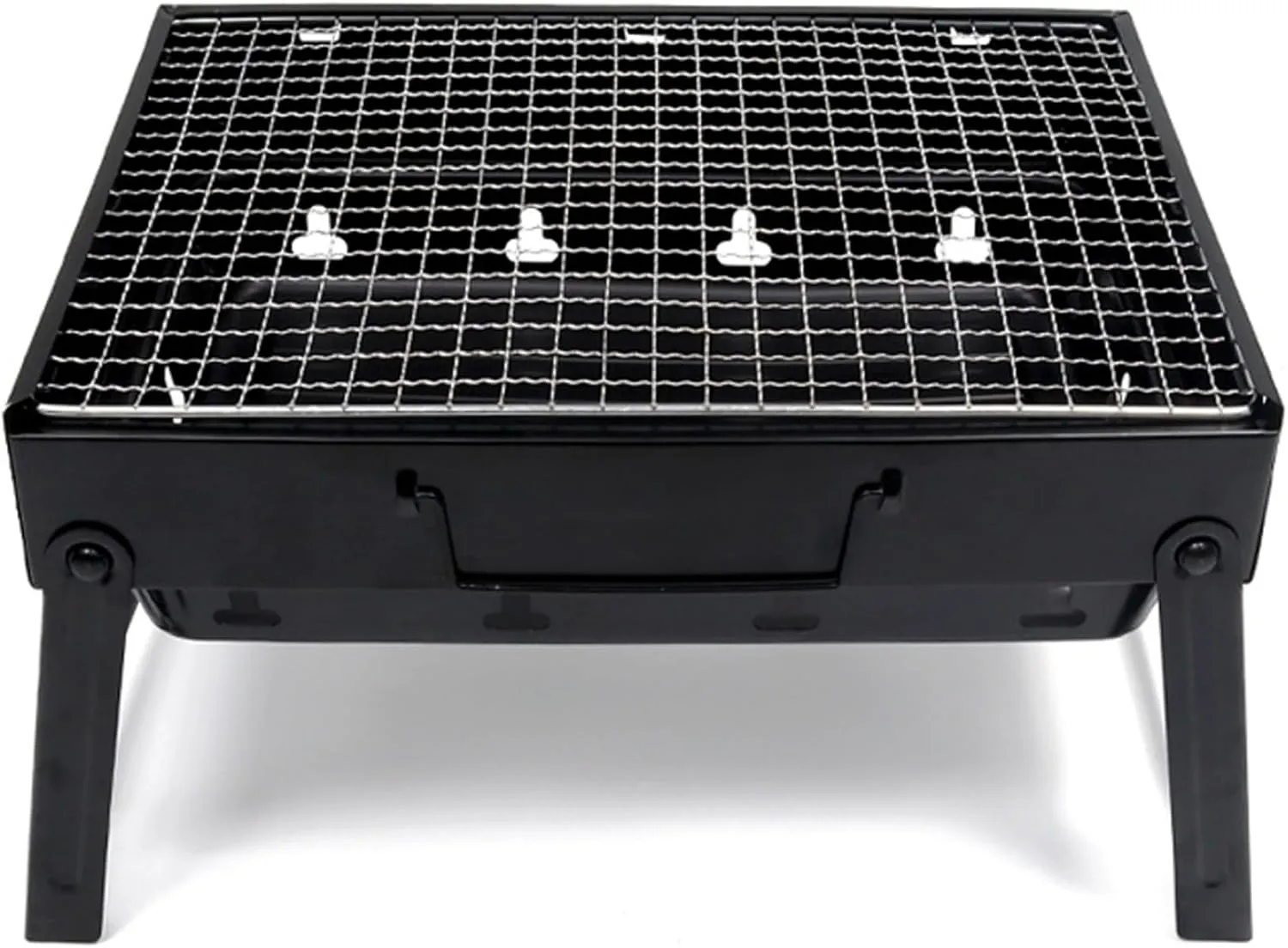 Charcoal Grills, Portable Foldable BBQ Grill with Carbon Plate for Outdoor Barbecues, Camping, Travel, Picnics