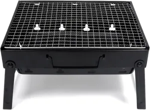Charcoal Grills, Portable Foldable BBQ Grill with Carbon Plate for Outdoor Barbecues, Camping, Travel, Picnics