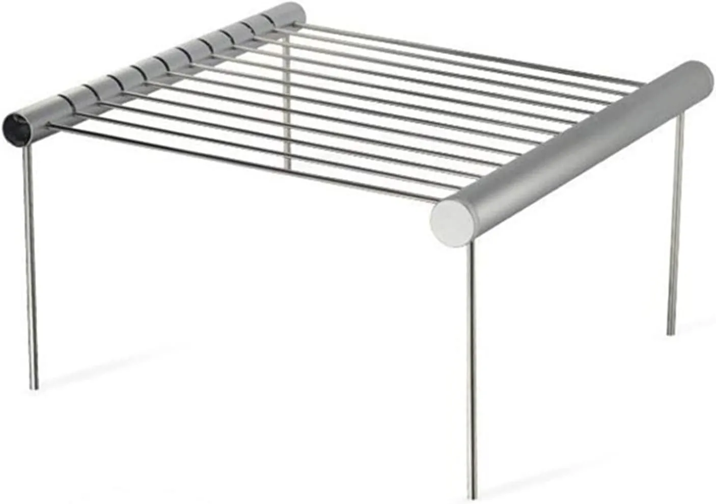 Charcoal Grills Portable Pocket Mini BBQ Grill Stainless Steel Detachable Barbecue Rack for Home Park Camping Outdoor Foldable Grilling Bracket