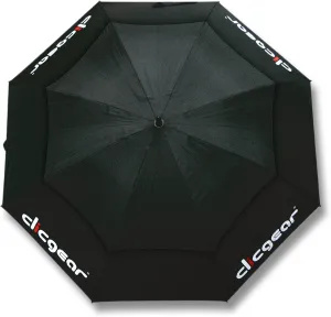 Clicgear UV 68 Inch Dual Canopy Golf Umbrella Black