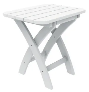 Coastline Harbor View Folding Side Table by Seaside Casual