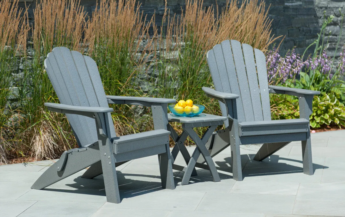 Coastline Harbor View Folding Side Table by Seaside Casual