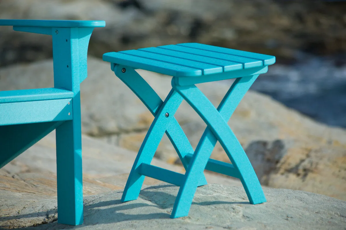 Coastline Harbor View Folding Side Table by Seaside Casual