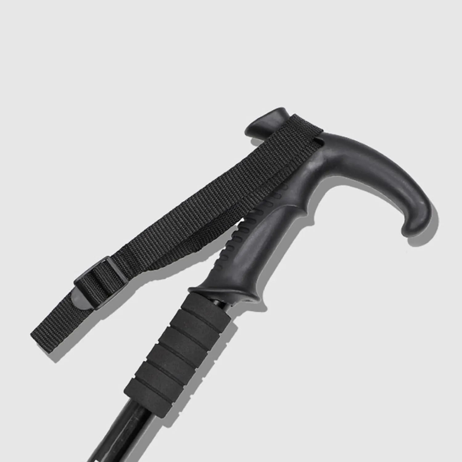 Comfortable Grip Hiking Poles High Strengths Aluminum Alloys Trekking Staff for Mountain Climbing and Snow Walking