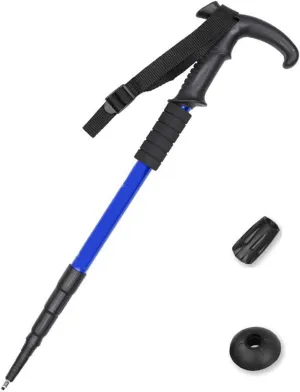 Comfortable Grip Hiking Poles High Strengths Aluminum Alloys Trekking Staff for Mountain Climbing and Snow Walking