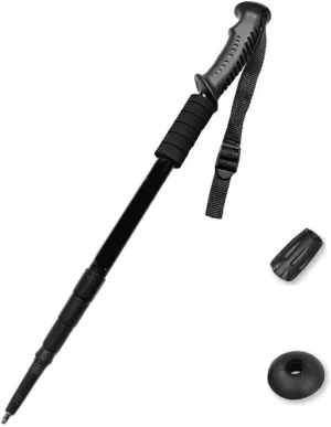 Comfortable Grip Hiking Poles High Strengths Aluminum Alloys Trekking Staff for Mountain Climbing and Snow Walking