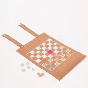 Cork Roll-Up Game Majorelle