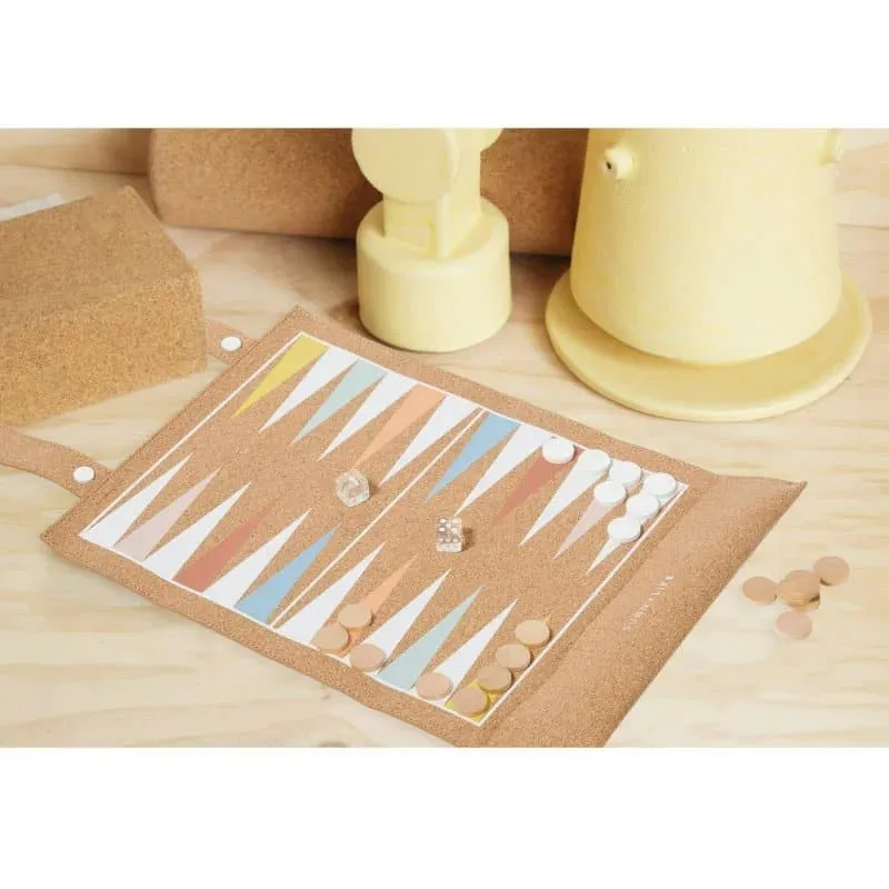 Cork Roll-Up Game Majorelle