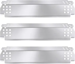 Criditpid Grill Heat Plate Replacement Parts for Home Depot Nexgrill 720-0925S 720-0864 720-0864M, Stainless Steel Grill Heat Tent, Flame Tamer for BBQ PRO 3 Burner 122.20148511, Members Mark 720-0839