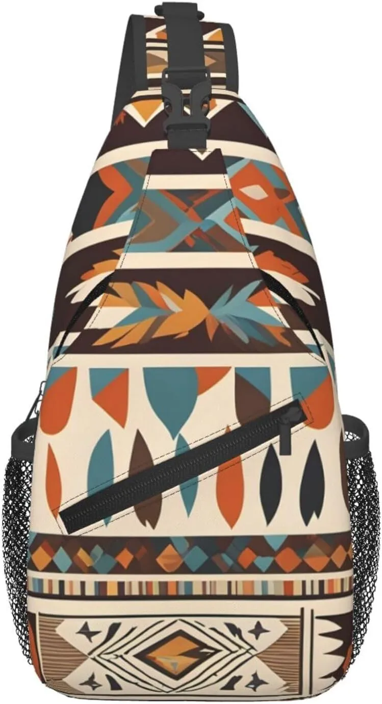 Cross Chest Bag Diagonally - Quality, Durable, and Spacious Shoulder Bag for Men and Women native american beliefs Printing