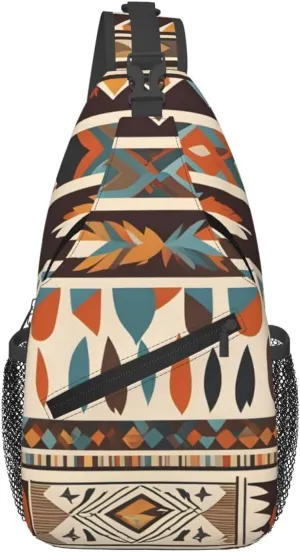Cross Chest Bag Diagonally - Quality, Durable, and Spacious Shoulder Bag for Men and Women native american beliefs Printing