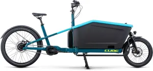 CUBE CARGO HYBRID 500 BLUE/LIME