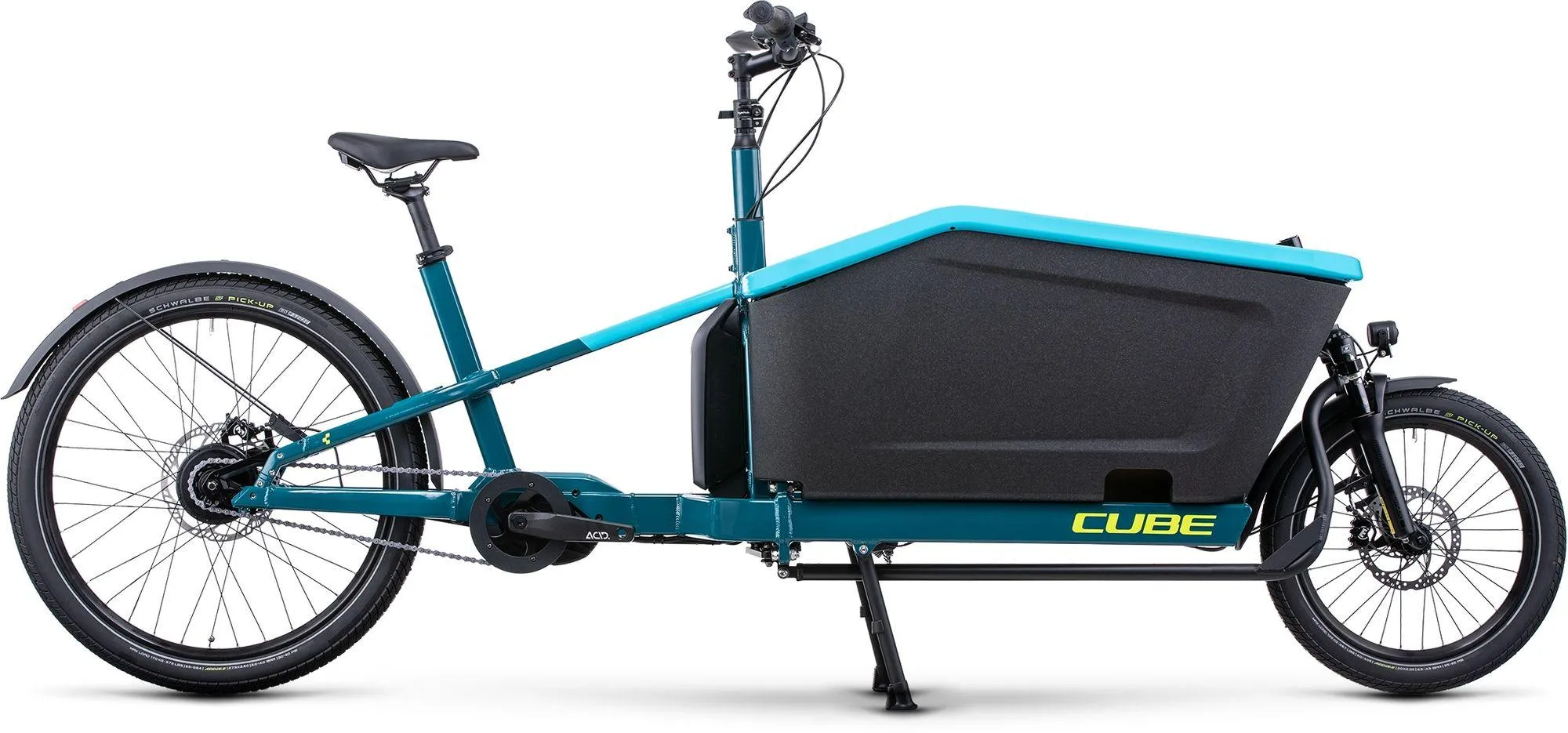 CUBE CARGO HYBRID 500 BLUE/LIME