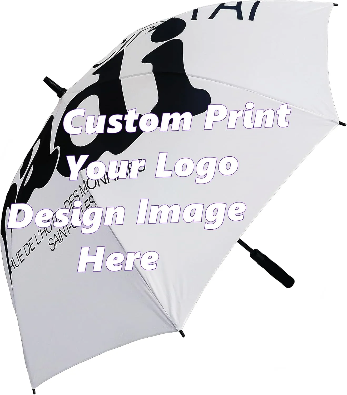 Custom Full Printing Umbrellas Customized Logo Golf Umbrellas Windproof Large Personalized Golf Umbrella with Photo or Design for Gifts