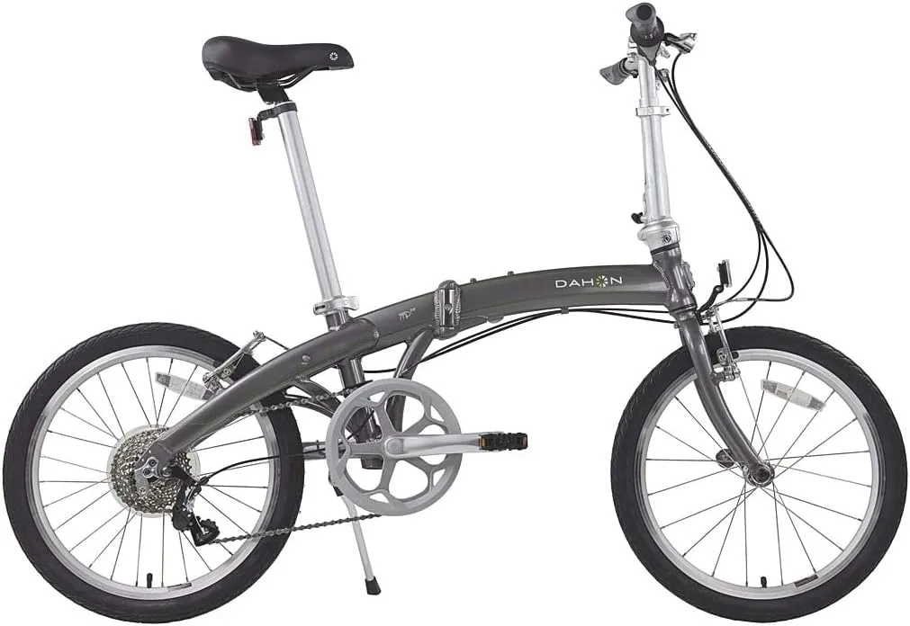 Dahon MU D8 Folding Bike Custom V-Brakes, V Clamp Technology Frame and Adjustable Handlepost
