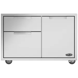 DCS | 36” Grill CAD Cart with Access Drawers for Series 7 & 9 Grills