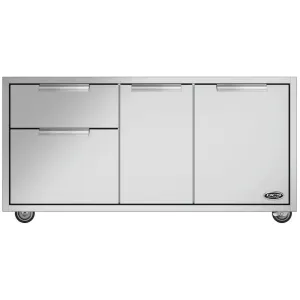 DCS | 48” Grill CAD Cart with Access Drawers for Series 7 & 9 Grills