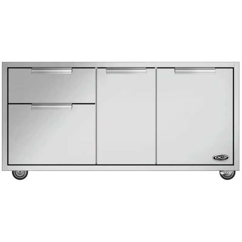 DCS | 48” Grill CAD Cart with Access Drawers for Series 7 & 9 Grills