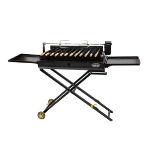 Deluxe Original Foldable Cypriot Souvla Spit Grill