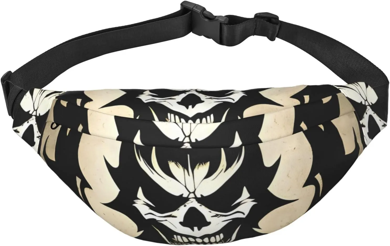Devil Satan Men'S And Women'S Waist Pack, Crossbody Bag With Adjustable Belt For Running, Traveling, Sports, Hiking