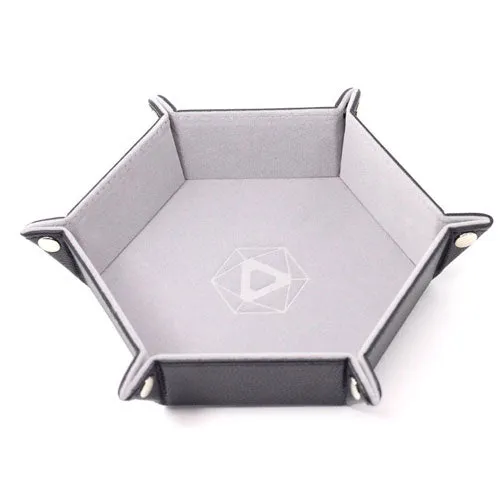 Die Hard Dice Folding Hex Tray Gray Velvet
