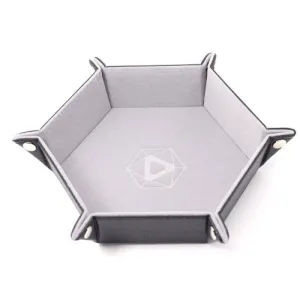 Die Hard Dice Folding Hex Tray Gray Velvet