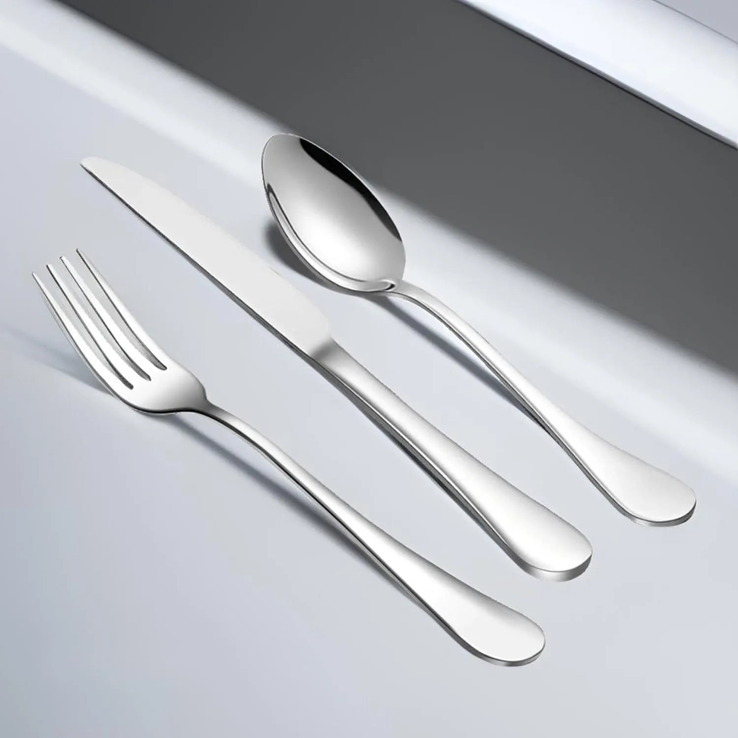 Dinner Forks and Salad Forks Silverware Set Of 20 Pieces, Stainless Steel Forks, Mirror Polished Fork Set, Cutlery Utensils Set of forks, Apartment Essential Flatware