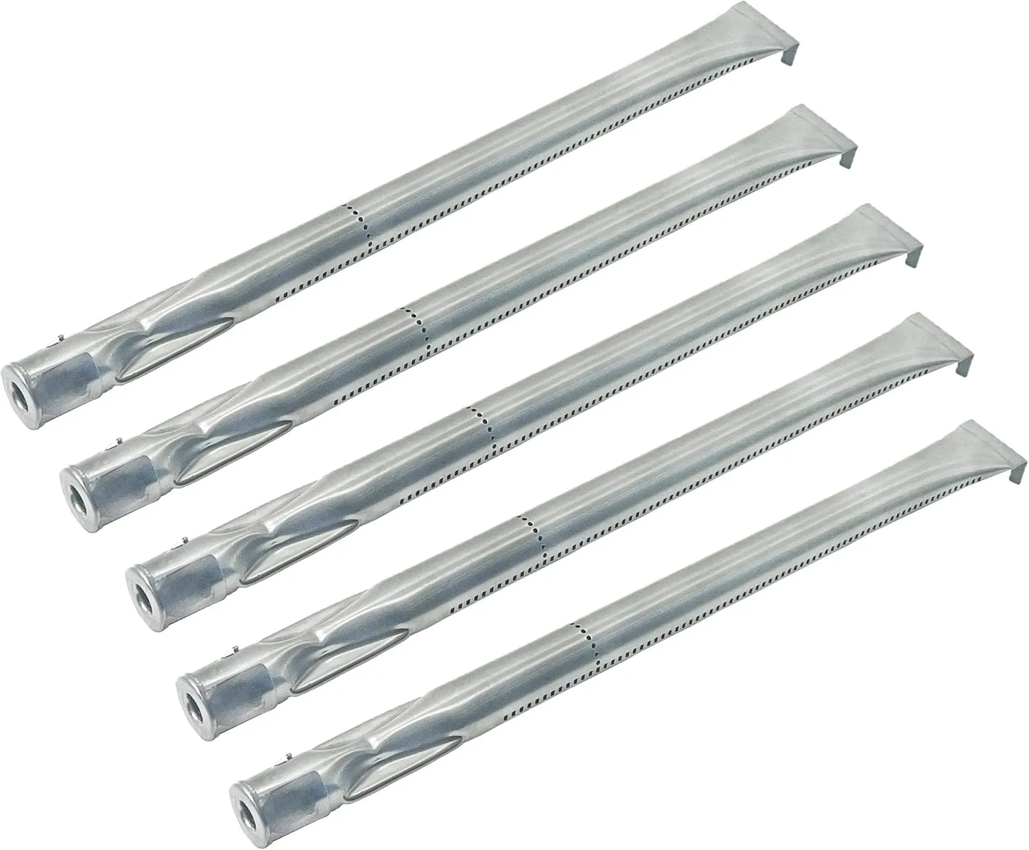 Direct store Parts DA112 Stainless Steel Burner Replacement for Nexgrill, Charmglow, Costco, Kirkland, Permasteel, perfect Glo, Sterling Forge Gas Grill, 16 13/16" long, set of 5