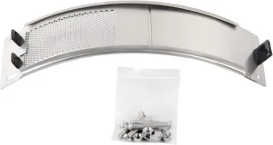Dracarys Green Egg Replacement Parts Stainless Steel Draft Door Kit BBQ Parts Big Green Egg Parts Accessories Fit for Medium & Large Big Egg Grill, with Punched Mesh Screen