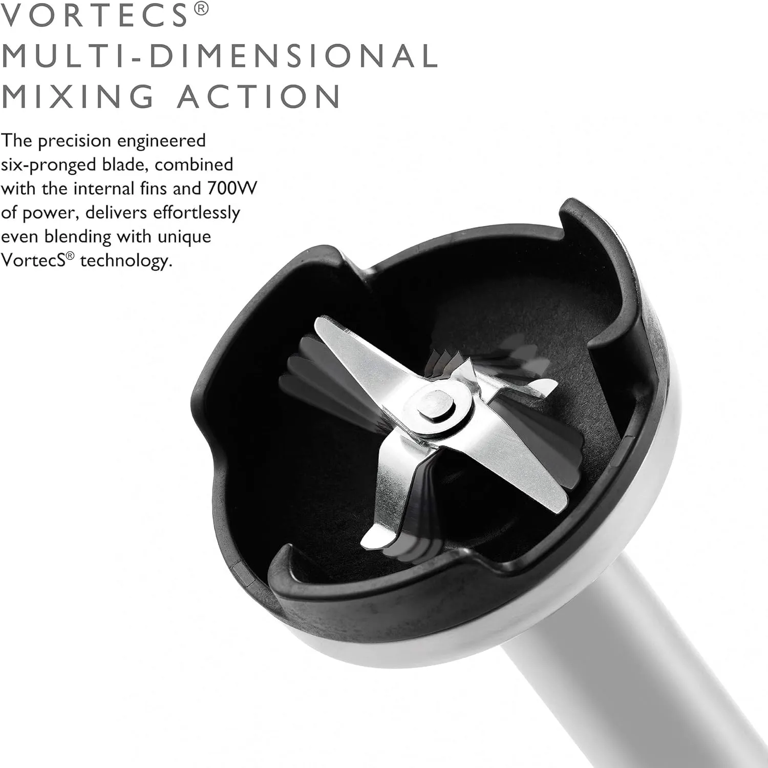 Dualit Immersion Blender with Accessory Kit, Chrome