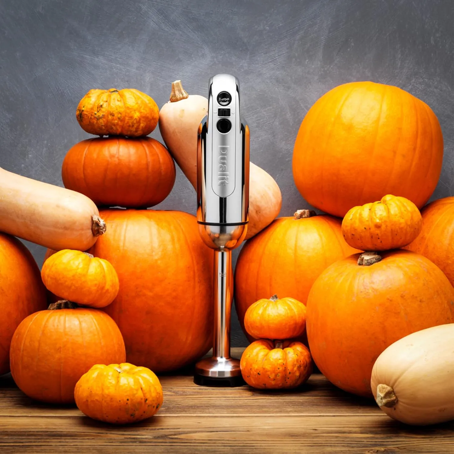 Dualit Immersion Blender with Accessory Kit, Chrome