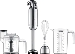 Dualit Immersion Blender with Accessory Kit, Chrome