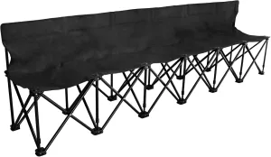 E-Z UP Folding 6 Seat Bench