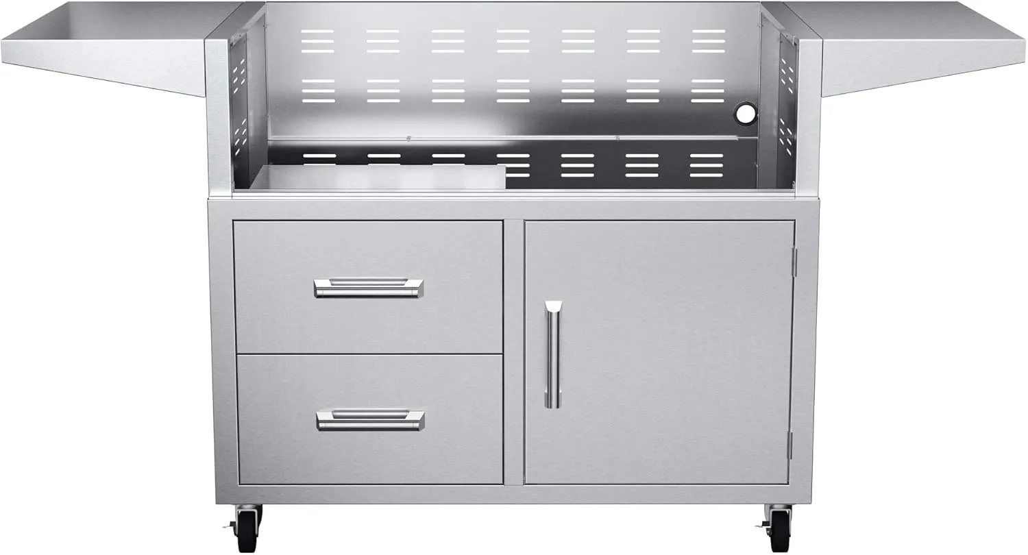 EdgeStar GRL420CART 42" Cart with Door and Drawer Combo for GRL420 Series Grills