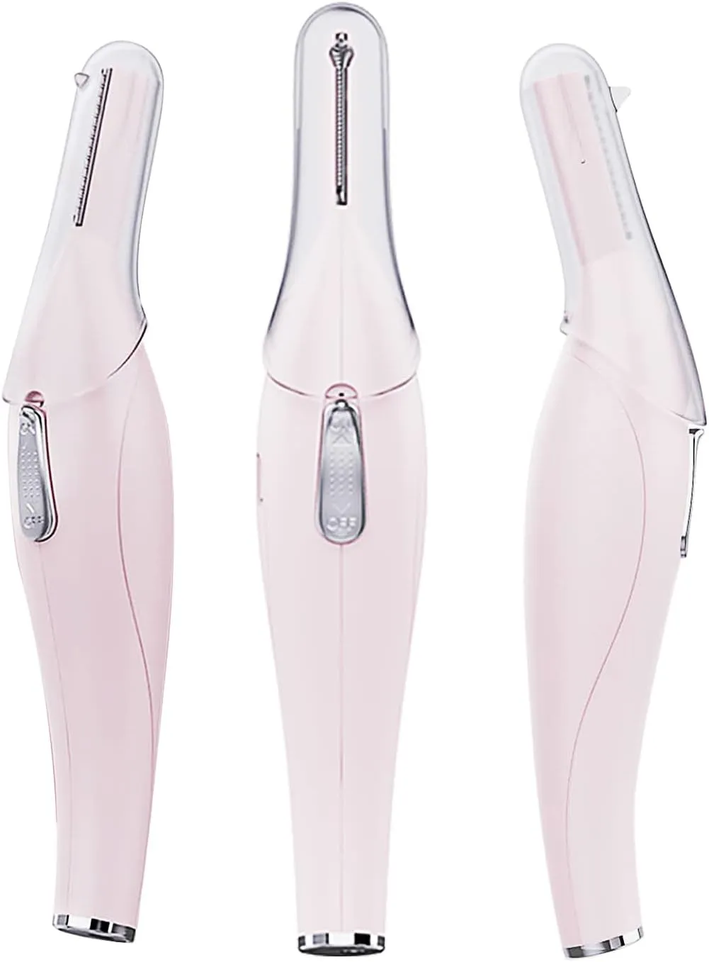 Electric Eyebrow Trimmer, Eyebrow Hair Razor for Women and Man Portable Facial Hair Shaper for Eyebrows, Nose, Upper and Lower Lips, Armpit, Bikini Arms and Legs Elitzia ETSR2106 (Pink)